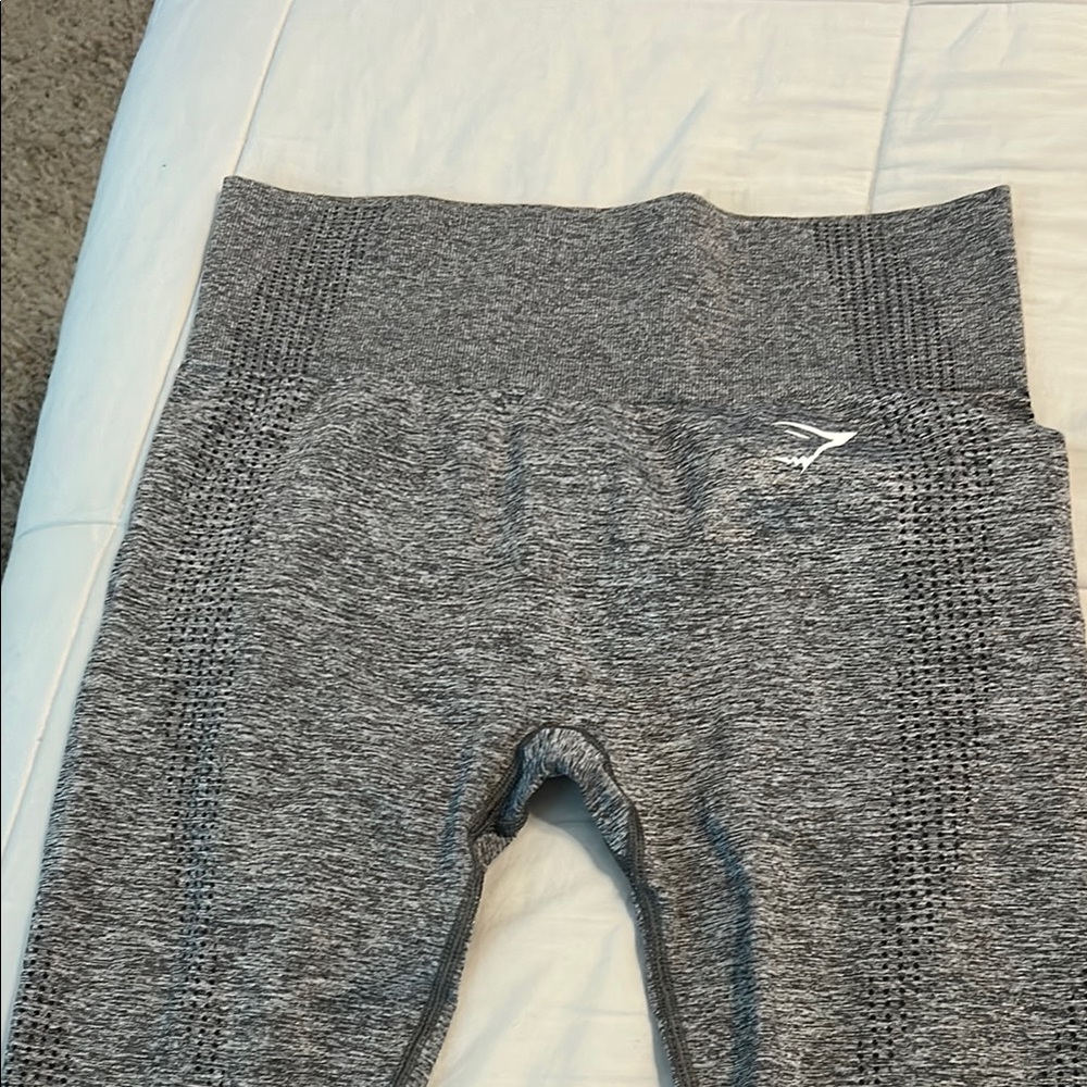 Gymshark Gray Seamless High-Waisted Leggings